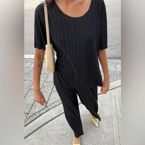 Oak and fort black matching set